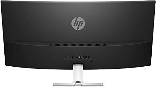 HP 34f 34” Curved Monitor with AMD FreeSync Technology | Ultra-Wide Quad HD Resolution (3440 × 1440p), IPS Display, and 3-Sided Low Bezel, 1-Yr Warranty (6JM50AA)