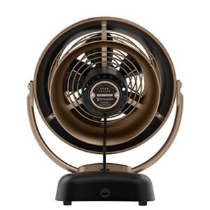 Vornado VFAN Petite Alchemy Vintage Fan, Gunmetal (CR1-0279-102)