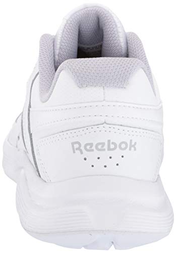 Reebok Women's Walk Ultra 7 DMX Max Shoe, White/Cold Grey/Collegiate Royal, 9.5