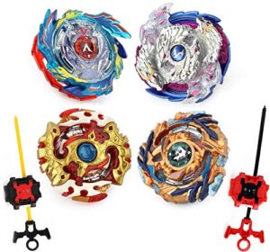 elfnico bey battle gyro burst battle evolution metal fusion attack set with 4d launcher grip and arena