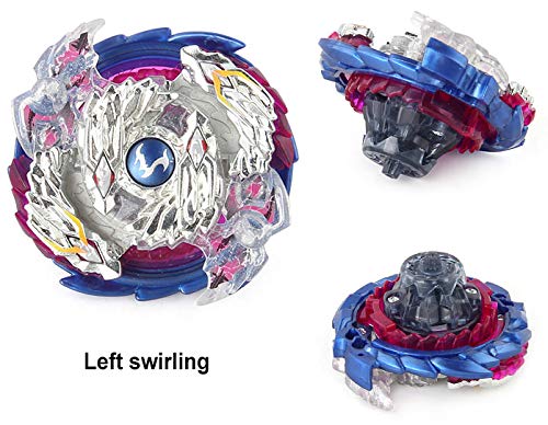 Elfnico Bey Battle Gyro Burst Battle Evolution Metal Fusion Attack Set with 4D Launcher Grip and Arena