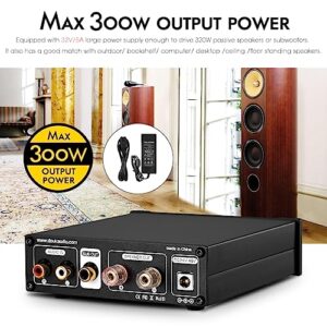 Nobsound G2 PRO Hi-Fi 300W Subwoofer Power Amplifier Mono Channel Class D SUB Audio Amp