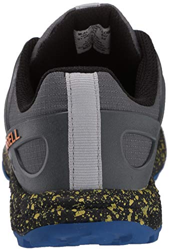 Merrell unisex child Altalight Low Hiking Sneaker, Grey/Orange, 4.5 Big Kid US