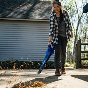 WILD BADGER POWER 20V Weed Eater/Wacker,Leaf Blower,Wheeled Edger Kit Electric with 2 * 2Ah Battery & Charger,String Trimmer,Lightweight, Adjustable Telescopic Shaft, Easy to Use and Convert