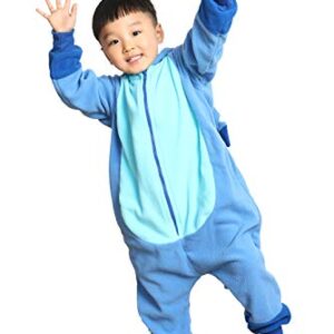 OGU' DEAL Kids Stitch Pajamas Animal Onesie Halloween Costumes One Piece Sleepwear for Boys and Girls