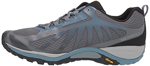 Merrell womens Siren Edge 3 Hiking Shoe, Rock/Bluestone, 8.5 Wide US