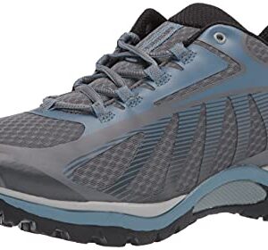 Merrell womens Siren Edge 3 Hiking Shoe, Rock/Bluestone, 8.5 Wide US