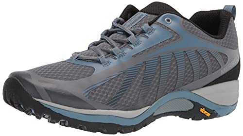 Merrell womens Siren Edge 3 Hiking Shoe, Rock/Bluestone, 8.5 Wide US