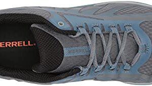 Merrell womens Siren Edge 3 Hiking Shoe, Rock/Bluestone, 8.5 Wide US