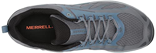 Merrell womens Siren Edge 3 Hiking Shoe, Rock/Bluestone, 8.5 Wide US