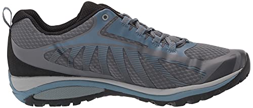 Merrell womens Siren Edge 3 Hiking Shoe, Rock/Bluestone, 8.5 Wide US