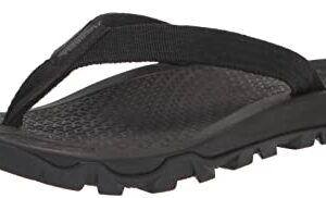 Merrell mens Breakwater Flip Sandal, Black, 10 US