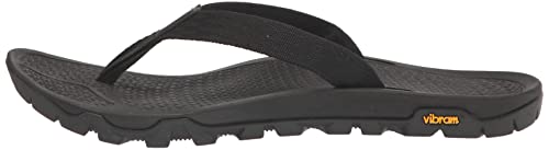 Merrell mens Breakwater Flip Sandal, Black, 10 US