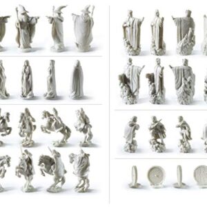 The Noble Collection The Lord of The Rings - Chess Set: Battle for Middle-Earth,Black