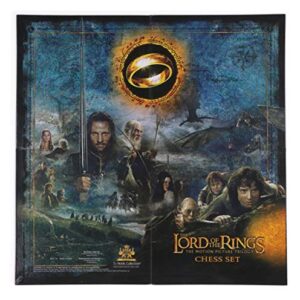 The Noble Collection The Lord of The Rings - Chess Set: Battle for Middle-Earth,Black