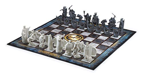 The Noble Collection The Lord of The Rings - Chess Set: Battle for Middle-Earth,Black