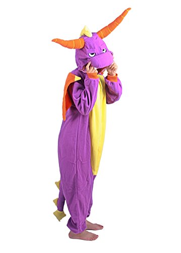 Adult Onesie Dragon Pajamas Animal Coaplay Costume Medium