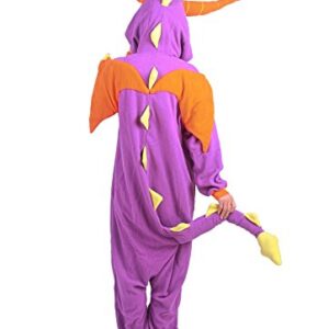 Adult Onesie Dragon Pajamas Animal Coaplay Costume Medium