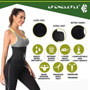 ChongErfei Waist Trainer Belt for Women Waist Cincher Trimmer Slimming Body Shaper Sport Girdle Belt