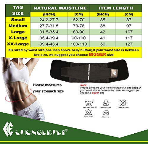 ChongErfei Waist Trainer Belt for Women Waist Cincher Trimmer Slimming Body Shaper Sport Girdle Belt