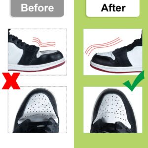 2 Pairs Anti-Wrinkle Shoes Crease Protector Toe Box Decreaser, Prevent Shoes Crease Indentation (Men's Size 7-12)