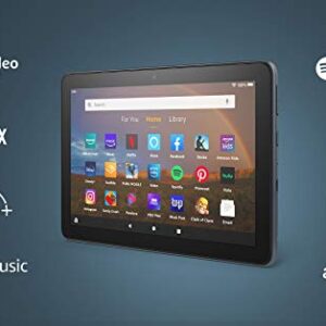 Certified Refurbished Fire HD 8 Plus tablet, HD display, 64 GB, (2020 release), our best 8" tablet for portable entertainment, Slate