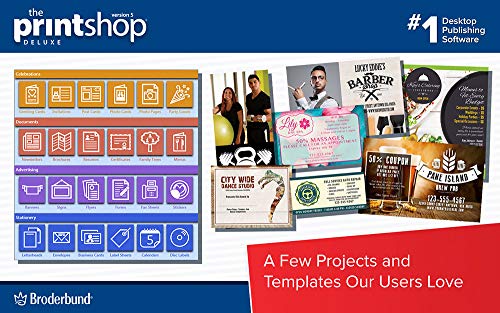 The Print Shop Deluxe 5.0 - Creative Design Suite for home and small business [PC Download]