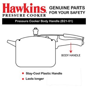 HAWKINS B21-01 Plastic Pressure Cooker Body Handle, 1.5L to 12L, Black