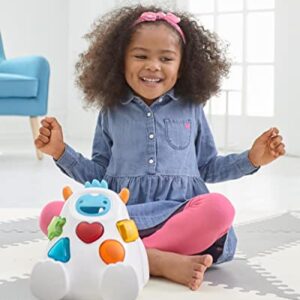 Skip Hop Developmental Learning Shape Sorter, 3-Stage Spinning & Sorting Toddler Toy, Explore & More, Yeti (Discontinued by Manufacturer)