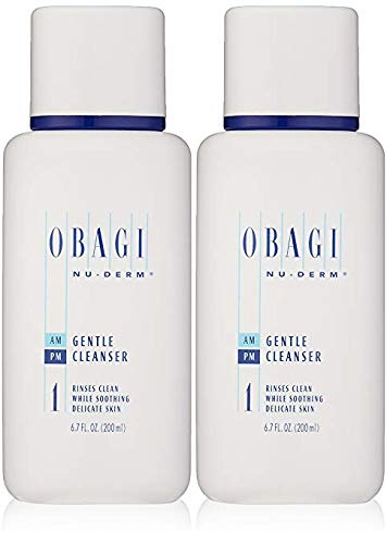 Obagi Nu-Derm Gentle Cleanser, 6.7 Fl Oz Pack of 2