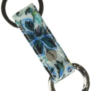 Vera Bradley Women's Cotton Keychain, Cloud Vine, One Size