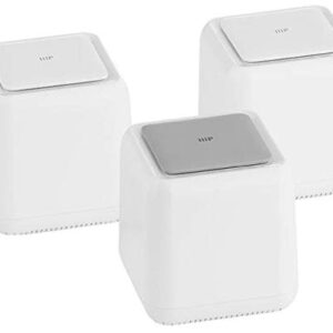 Monoprice Whole Home Mesh Wi-Fi System, Wi-Fi Router and 2 Satellite Extenders, Quick Setup by Touch Link Technology Covers Entire Home up to 4500 sq. ft.