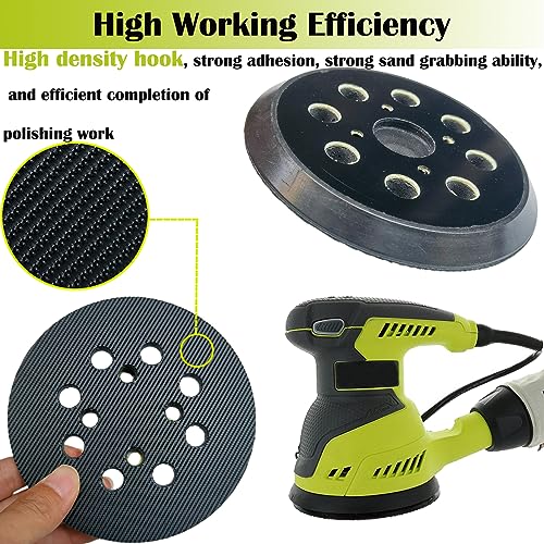 5" Hook and Loop Replacement Backing Pad for Ryobi #300527002 - Compatible with Ryobi RS290, RS241, RS240, RS280/RS280VS, RS281VS, P411 Random Orbit Sander