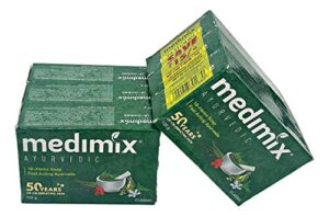 medimix real ayurvedic soap 125g -pack of 6