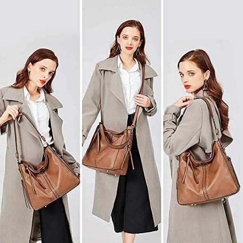 Montana West Hobo Bag for Women Large Vegan Leather Purses and Handbags Tote Bags Crossbody Shoulder Bag with Holster MWC-G1001MSTD