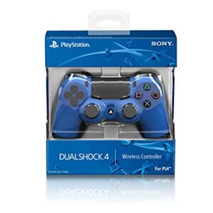 DualShock 4 Wireless Controller for PlayStation 4 - Wave Blue [Old Model] (Renewed)