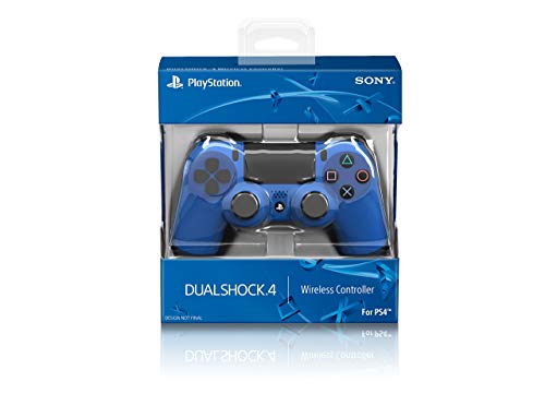 DualShock 4 Wireless Controller for PlayStation 4 - Wave Blue [Old Model] (Renewed)