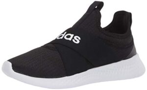 adidas women's puremotion adapt running shoe, core black/footwear white/grey five, 7