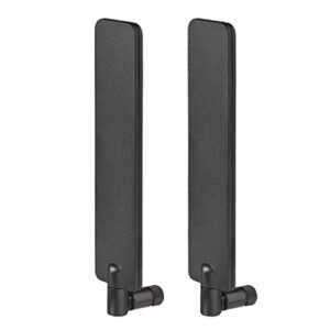 Bingfu 4G LTE Antenna 9dBi SMA Male Cellular Antenna (2-Pack) Compatible with 4G LTE Wireless CPE Router Hotspot Cellular Gateway Industrial IoT Router Trail Camera Game Camera Outdoor Security Camera