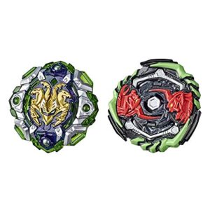 beyblade burst rise hypersphere dual pack monster ogre o5 and engaard e5-2 right-spin battling top toys, ages 8 and up