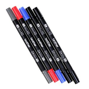 brother calligraphy pen set (essential/ 5 pens/only for scanncut dx series)