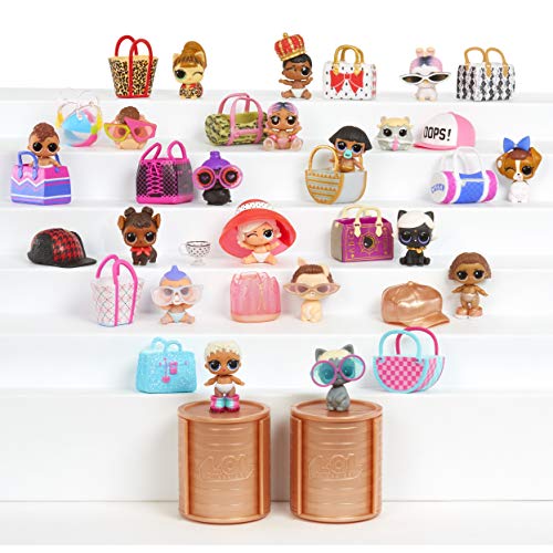 L.O.L. Surprise! Makeover Series 3-Pack - Random 5 Surprises of 1 Lil Pet, Lil Sis, or Lil Brother Doll with Color Change Water Surprise; Magic Mirror; Secret Message; Fashion Accessory| Age 6+