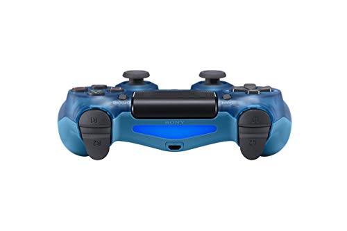 Sony Dualshock 4 Wireless Controller for PlayStation 4 - Blue Crystal - PlayStation 4 (Renewed)