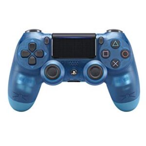 Sony Dualshock 4 Wireless Controller for PlayStation 4 - Blue Crystal - PlayStation 4 (Renewed)