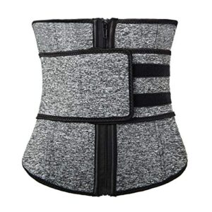 Women's Waist Trainer Sauna Belt Hourglass Body Shaper Neoprene Sweat Corset for Weight Loss