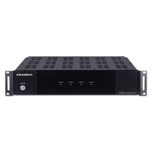 soundavo mz-850s digital multi-zone integrated amplifier - 8 channel / 4 zone system with s/pdif input
