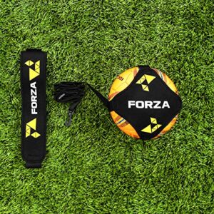 forza solo soccer ball kick trainer | premium individual soccer training kit (trainer only)