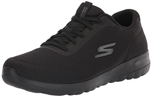 Skechers Women's Go Walk Joy-Ecstatic Sneaker, Black, 7.5