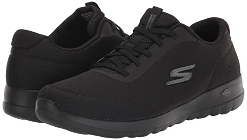 Skechers Women's Go Walk Joy-Ecstatic Sneaker, Black, 7.5