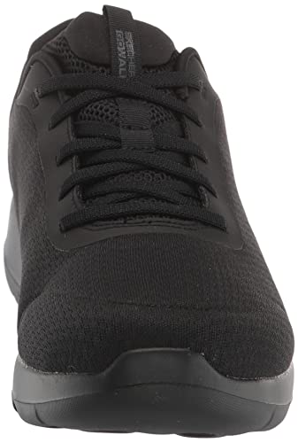 Skechers Women's Go Walk Joy-Ecstatic Sneaker, Black, 7.5